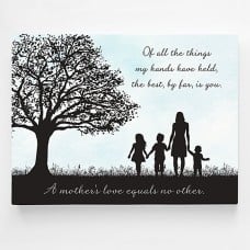 She Holds My Heart Canvas