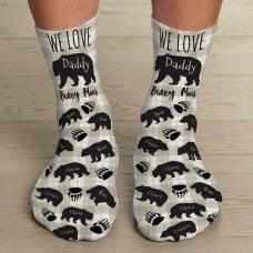 Love You Beary Much Socks
