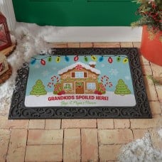Gingerbread Greetings Doormat (17x27)