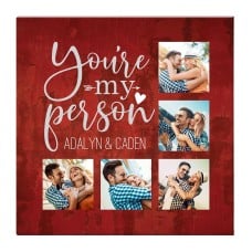 You'Re My Person Photo Canvas