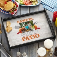 Daddio Of The Patio Photo Wood Tray