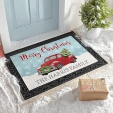 Classic Christmas Doormat (17x27)