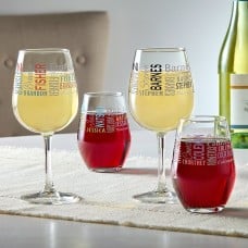 You Name It! Signature Wine Glass