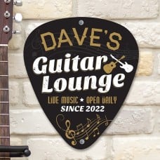Rock And Roll Guitar Sign