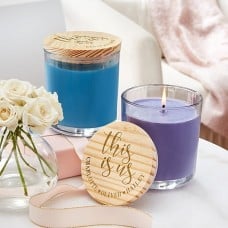 This Is Us Wood Lid Candle (Lavender Vanilla)