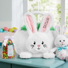 NewExtra Large Plush Bunny Basket
