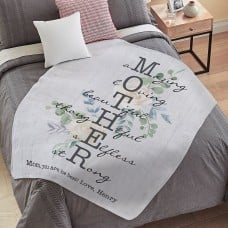 Amazing Mother & Grandma Plush Blanket