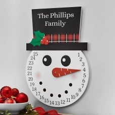 Cheery Snowman Countdown to Christmas