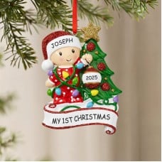 Wrapped in Lights Ornament