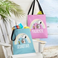 PEANUTS® Snoopy™ & Woodstock Rainbow Tote