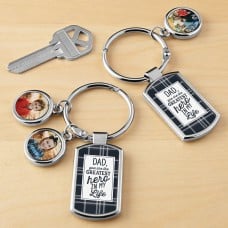 Greatest Hero Photo Keychain
