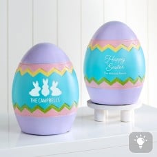 Light-Up Glittery Egg