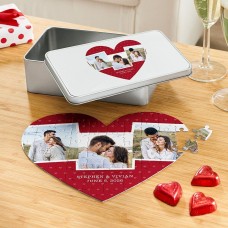 Favorite Photos Heart Puzzle