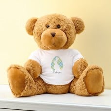Giant Plush Teddy Bear Gram Plaid Egg T-Shirt