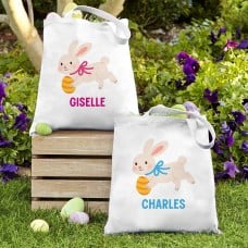 Playful Bunny Tote Bag