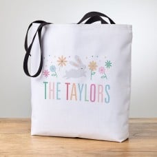 Hoppy Bunny Tote Bag
