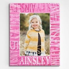 Signature Style Border Photo Canvas