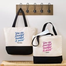 You Are Powerful Zippered Tote Bag
