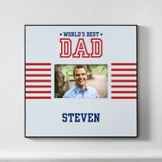 World's Best Dad Photo Frame