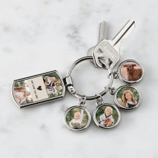 Keys To My Heart Photo Keychain