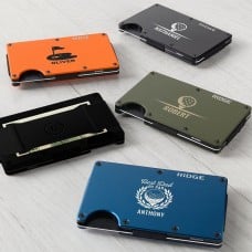 RIDGE Aluminum Wallet Golf Designs