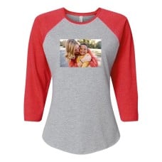 Women's Picture-Perfect Photo Raglan Sleeve Baseball T-shirt