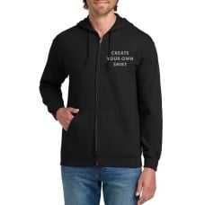 Gildan Men's Create Your Own Full Zip Hooded Sweatshirt