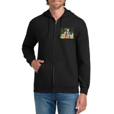 Gildan Men's Picture-Perfect Photo Full Zip Hooded Sweatshirt