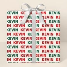 Jolly Name Wrapping Paper