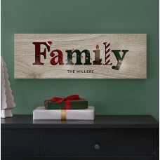 TwinkleBright® LED Ornate Letters Canvas
