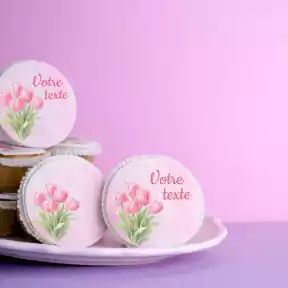 Cupcakes FÃªte des MÃ¨res tulipes (9 piÃ¨ces)