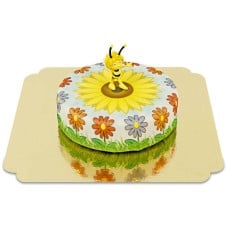 Maya the bee on cake (Small (18 cm(6-8 slices)))