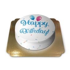 Birthday Cake - blue (Medium)