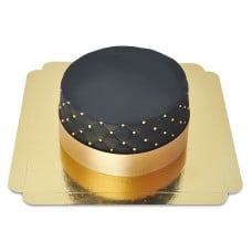 Deluxe Black Cake - double height (Small (12 parts))