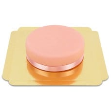 Pink Cake With Ribbon (Medium)