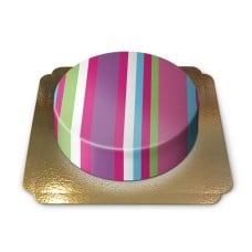 Stripe Cake (Medium (12 - 14 Slices))