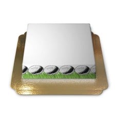 Cake-Photo Frame theme Golf (Small)