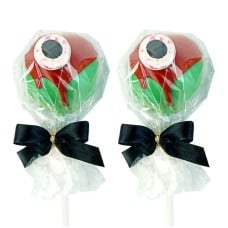 Bloody Eyes Cake Pops (12 pieces)