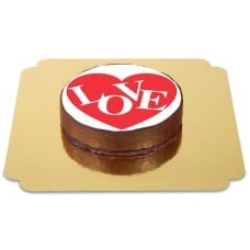 Sacher Heart Love Cake