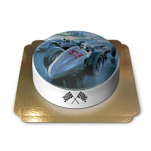 Formula 1 Cake (Small (18cm (6 Parts)))