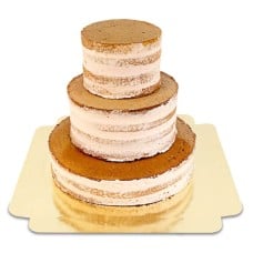 Naked Cake Peach - Passion Fruit 3 layers