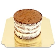 Naked Cake chocolate-vanilla - various sizes (Small (18 cm (12 parts)))