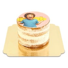 Naked Cake photo Peach - Passion Fruit