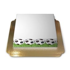 Cake-Photo Frame Football theme (Small)