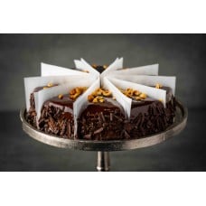 Pre-Sliced Chocolate Truffle Cake