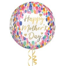 Watercolour Happy Mother's Day Orbz Balloon