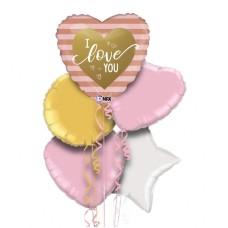 I Love You Fairytale Balloon Bouquet