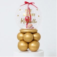 Personalised Gold Elf Personalised Table Stack