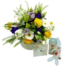 Baby Boy Rufus Rabbit Gift Set