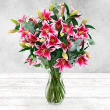 Pink Lily Bouquet